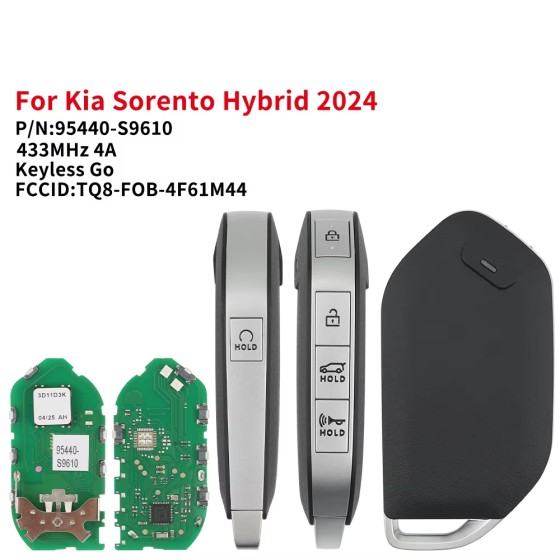 2022-2024 Kia Telluride / 5-Button Smart Key / PN: 95440-S9610 / TQ8-FOB-4F71 (AFTERMARKET)